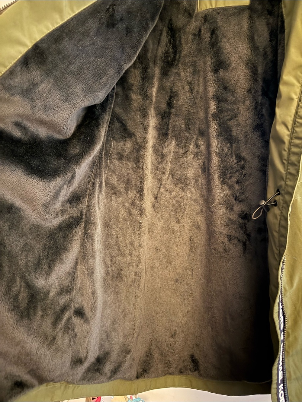 Michael Kors Olive Green Hooded Trench Coat - Picture 6 of 8